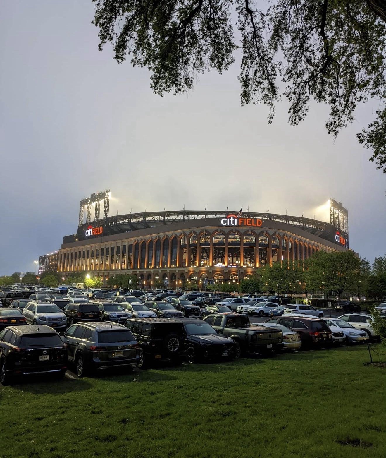 Citi Field 球场黄昏